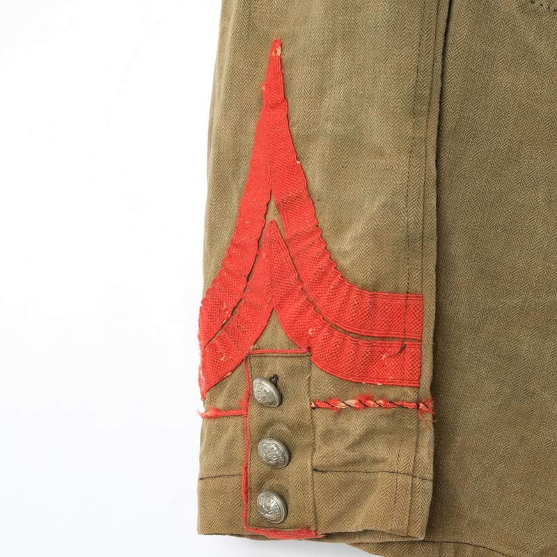 フランス製　VINTAGE ファイヤーマンジャケット 1900s France Antique Fireman Jacket Beige | U