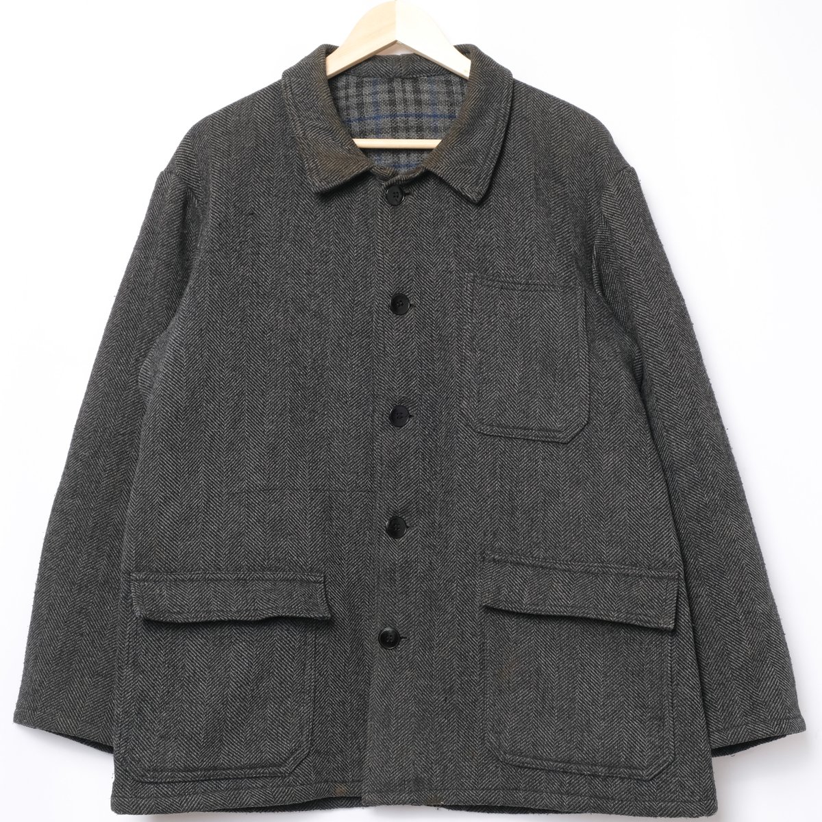 あ*様 40s 50s フランス ファーマーズジャケット ウール 40s 50s ファーマーズジャケット pascal ウールジャケット フランス