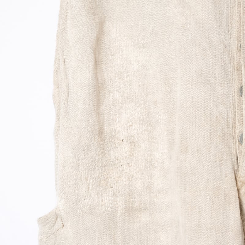 30s French Army Linen HBT Bourgeron Trousers 2 30s French Army Linen HBT Bourgeron Trousers 2