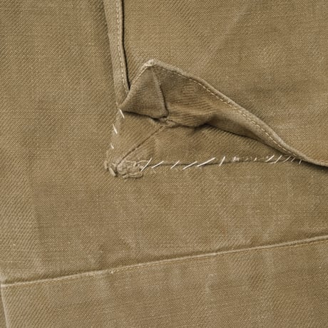 French Army M47 Trousers Early 比翼 Metal Button Size 15-3