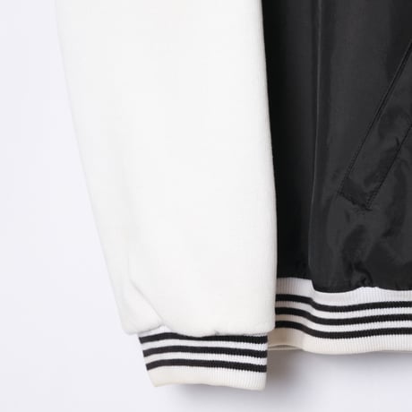 90s Vintage adidas Blouson Black × White