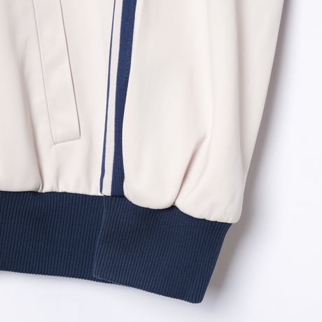 80s Vintage adidas Track Jacket Model First Gray × Navy × Yellow × Light Blue (Made in Hungaria)