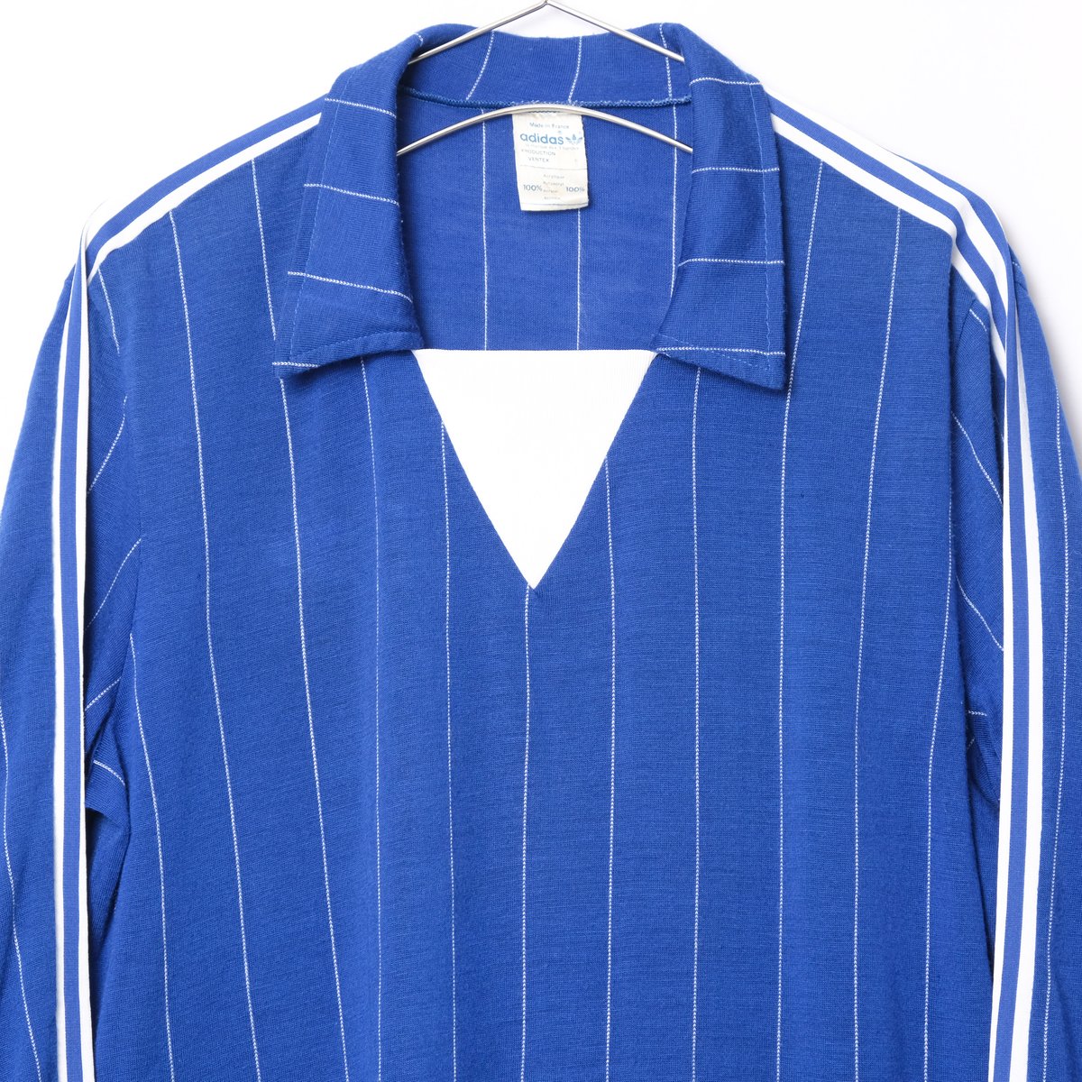 70-80s Vintage adidas Ventex Game Shirt Striped