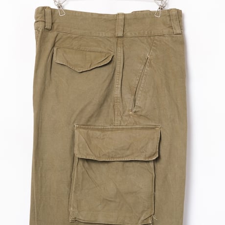 French Army M47 Trousers Early 比翼 Metal Button Size 15-3