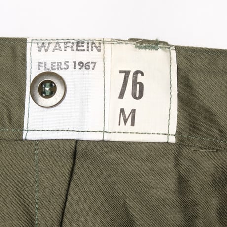 French Army M64 Trousers Size 76M Deadstock