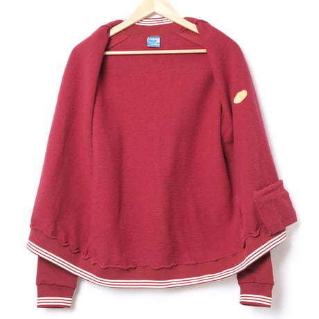 60s Vintage adidas Ventex Collarless Track Suits Early World Mark Bordeaux (Made in France)