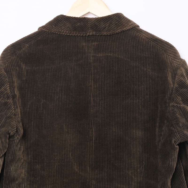 30-40s Le Mont St Michel Brown Corduroy Jacke