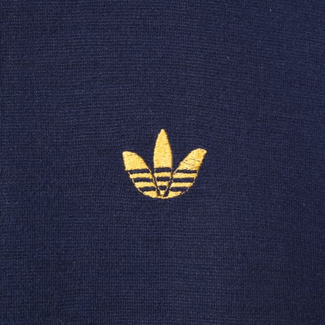 70s Vintage adidas Knit Jacket Navy (Made in France)