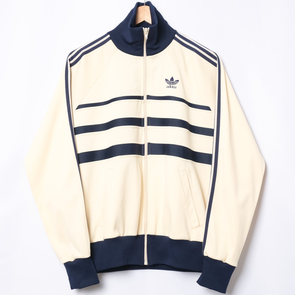70s adidas ventex トラックジャケット 174 M フランス製 70-80s Vintage adidas Ventex Track Jacket Model