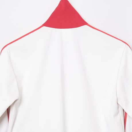70s Vintage adidas Ventex Track Jacket White × Red (Made in France)