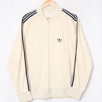 70-80s Vintage adidas VENTEX ATP Track Jacket Ivory（Made  in France）