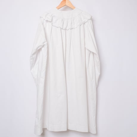 30s French Vintage Cotton Church Gown