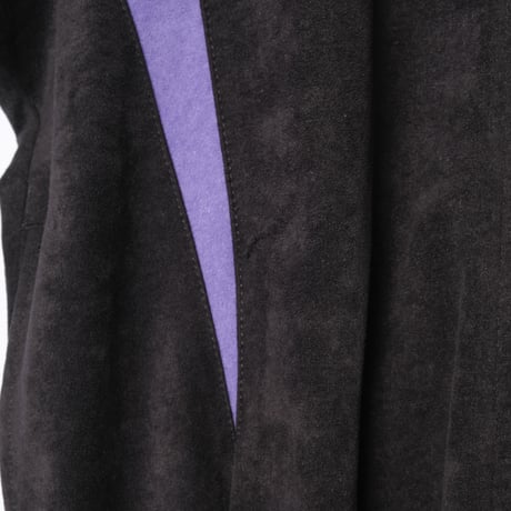 90s Vintage adidas Track Jacket Vintage adidas Black × Purple × Light Green (Made in France)