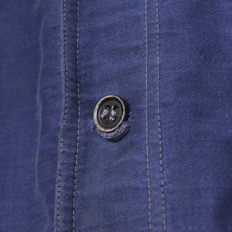 30s Le St Pierre Blue Moleskin Jacket