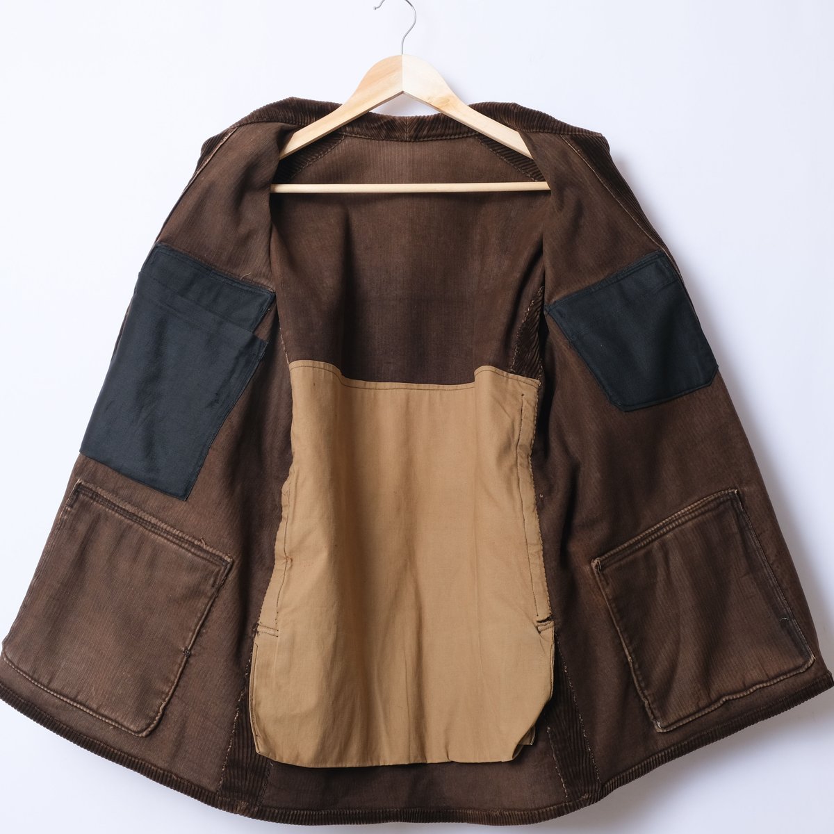 40-50s French Vintage Corduroy Hunting Jacket |