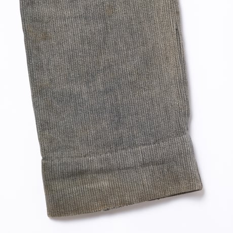 50-60s France Vintage Cotton Piqué Trousers