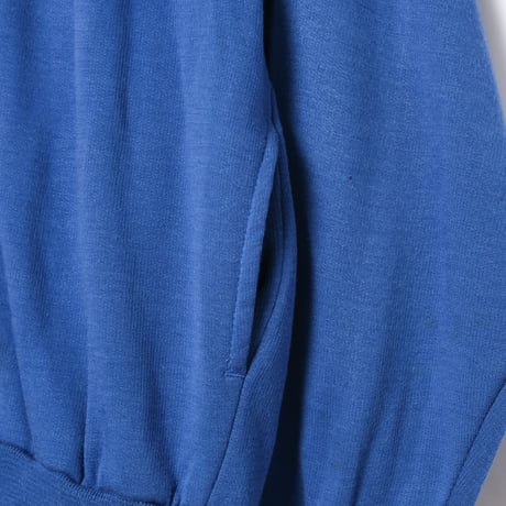 80s Vintage adidas Knit Track Jacket Blue