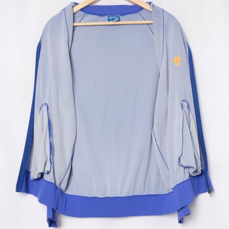 70-80s Vintage adidas VENTEX  ATP Blue Track Jacket(Made in France)