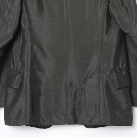 -30s France Antique Silk Wool Sack Coat