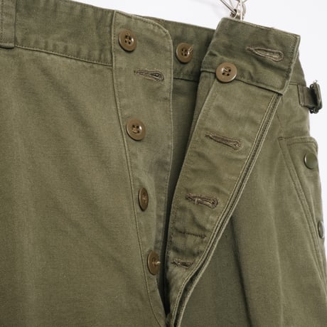 French Army Parachute HBT Trousers Size 21