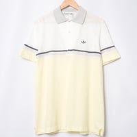 70-80s Vintage adidas Ventex Half Sleeve Polo Shirt Mesh（Made in France）