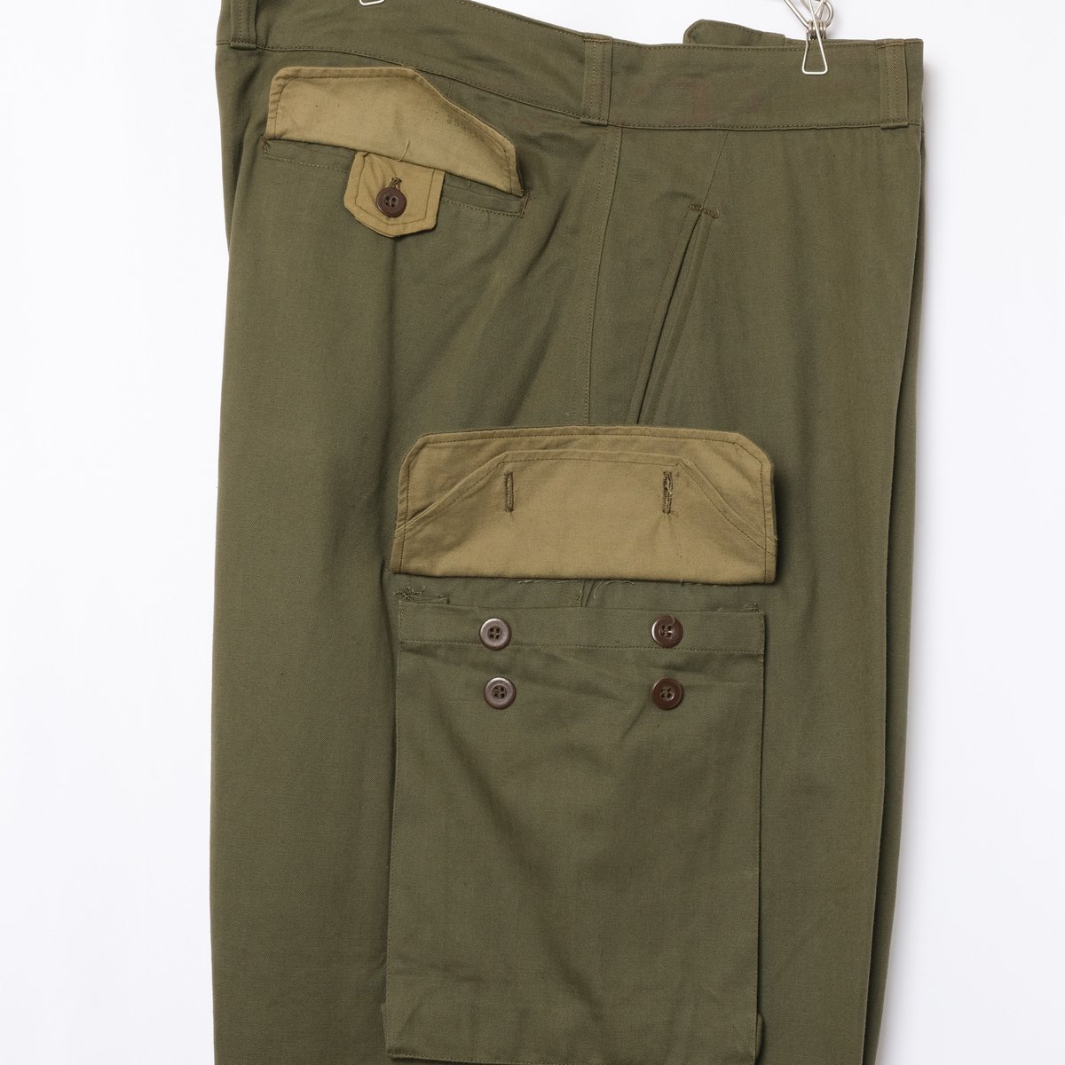 French Army M47 Trousers Late Size 27 Dead Sto French Army M47 Trousers Late Size 27 Dead Sto