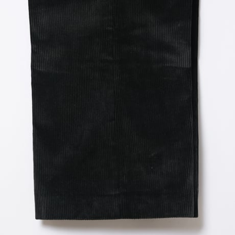 40-50s  France Vintage VETVOR Black Corduroy Trousers Dead Stock