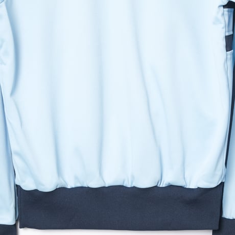 70-80s Vintage adidas Track Jacket Model  First Light Blue× Navy（Made in France)