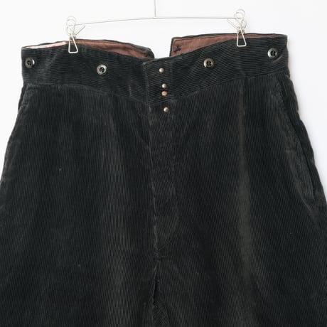 30-40s Au Fusil Corduroy Trousers Mint Condition