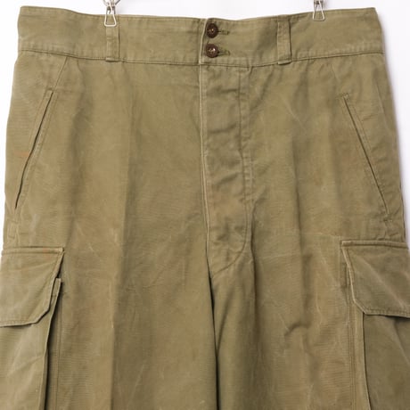 French Army M47 Trousers Early Canvas Size 15