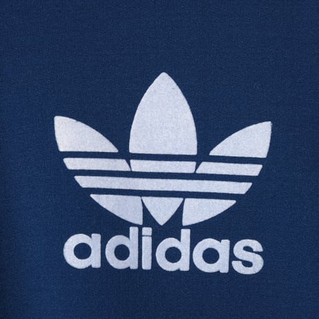 70s Vintage adidas Ventex Hoodie Navy (Made in France)