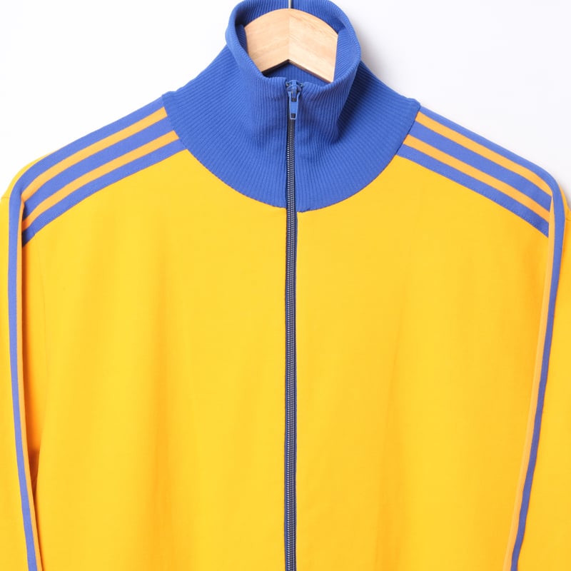 ケ*ラ様 adidas70年代復刻トラックジャケット黄/青 完売品　L 激レア 60-70s Vintage adidas Track Jacket Yellow × Blu