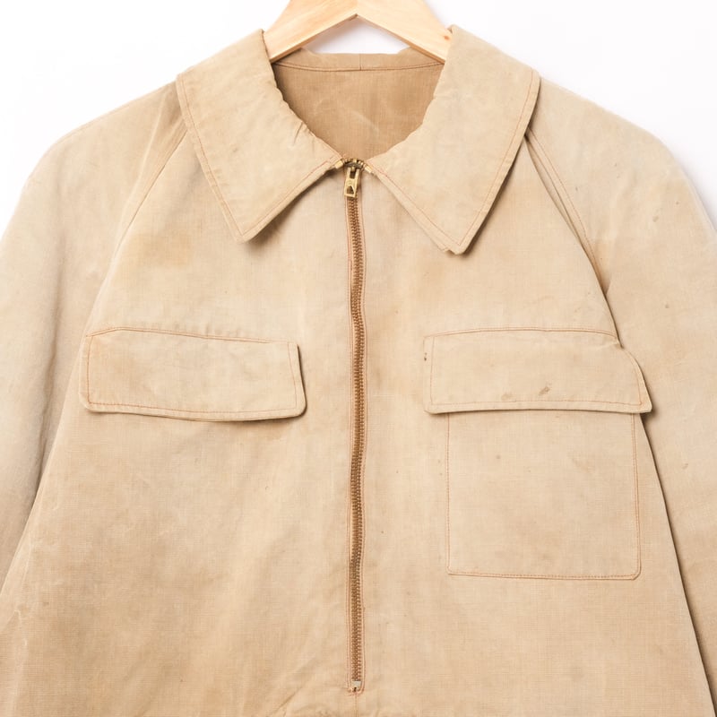 50s〜60s ユーロヴィンテージ　フィッシャーマン ジャケット 50s France Vintage Fisherman Smock With Game Po