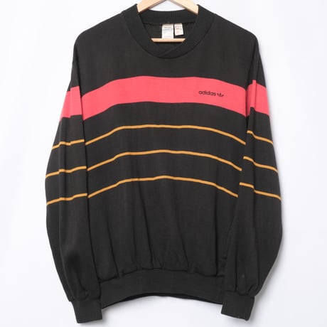 70-80s Vintage adidas Ventex Knit Black (Made in France)
