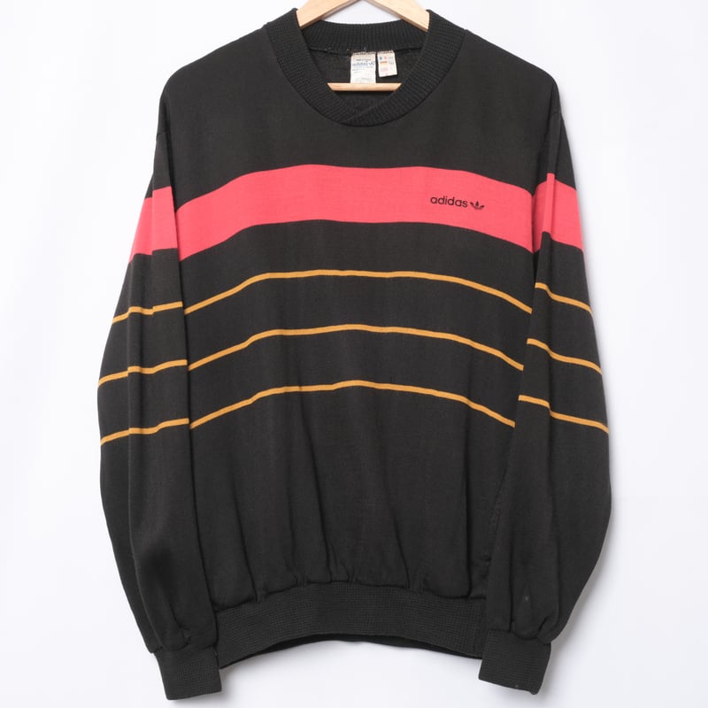 70-80s Vintage adidas Ventex Knit Black (Made i
