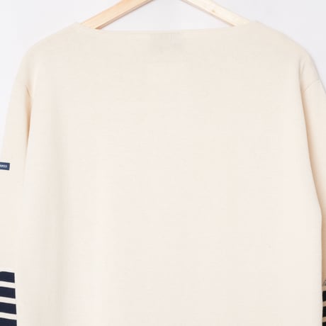 SAINT JAMES OUESSANT "ELBOW PATCH" (Ecru)