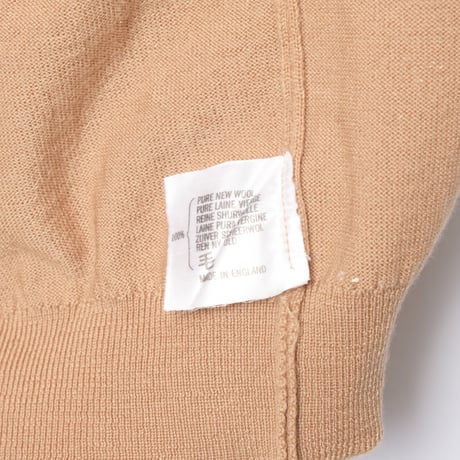 70s JOHN SMEDLEY Wool Cardigan（Made in England）