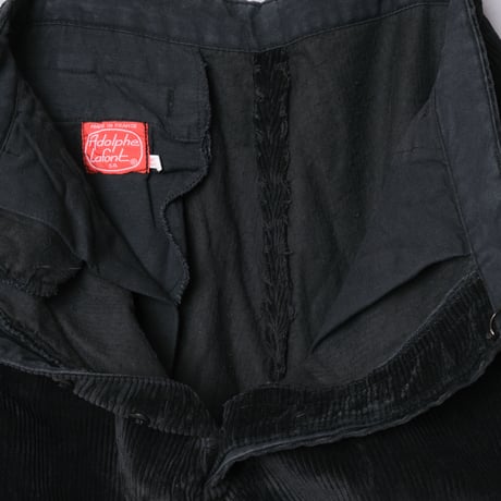 40-50s Adolphe Lafont Corduroy Trousers Dead Stock