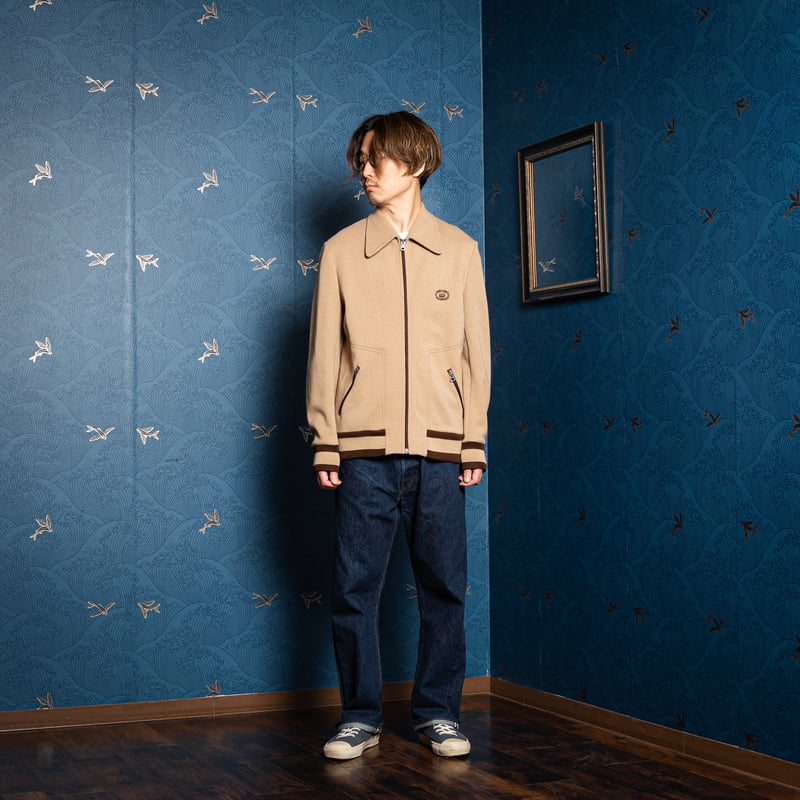 60s euro vintage fade jacket レア 70s France Vintage Trevois Knit Jacket | Ugla パ