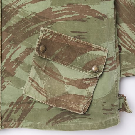 French Army TAP 47/54 Lizard Camouflage Paratrooper Jacket