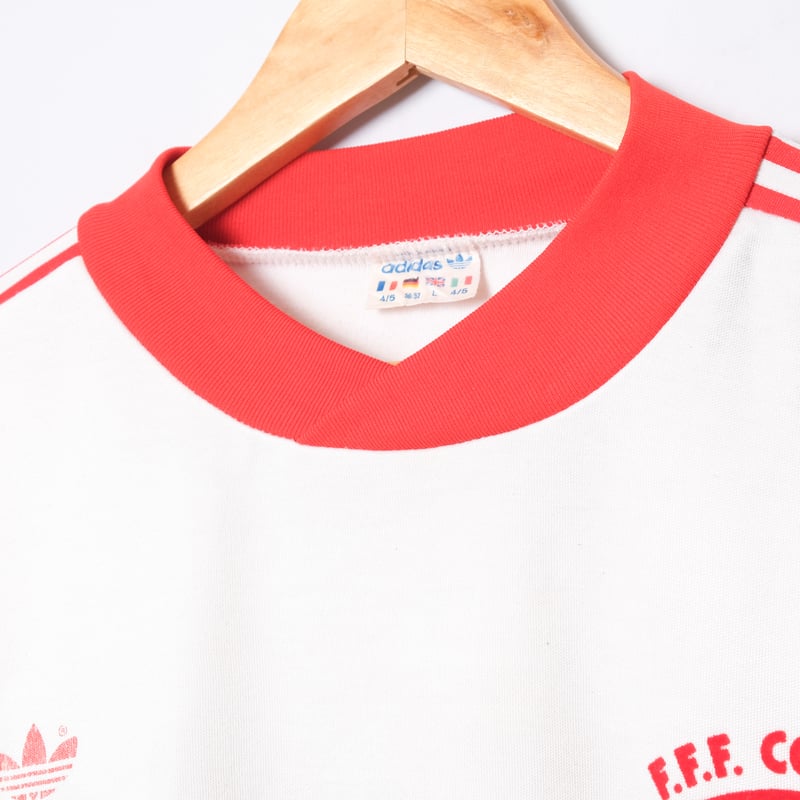 80s Vintage adidas Ventex Game Shirt FFF.CORPO 80s Vintage adidas Ventex Game Shirt FFF.CORPO