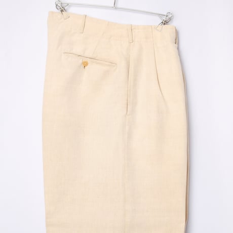 -50s France Vintage Eversmart Linen Trousers