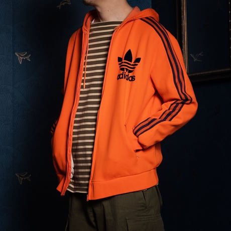 70s-80s Vintage adidas Parker Orange (Made in France)