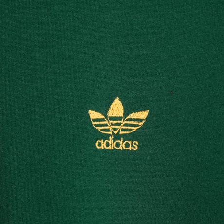 70s Vintage adidas Ventex Collarless Track Jacket Green (Made in France)