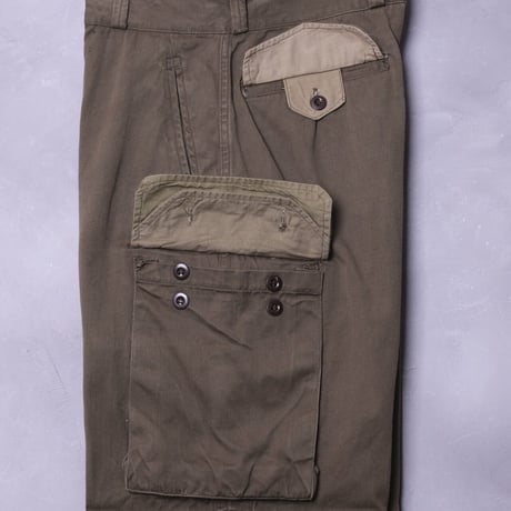 French Army M47 Trousers Late Size23 Used