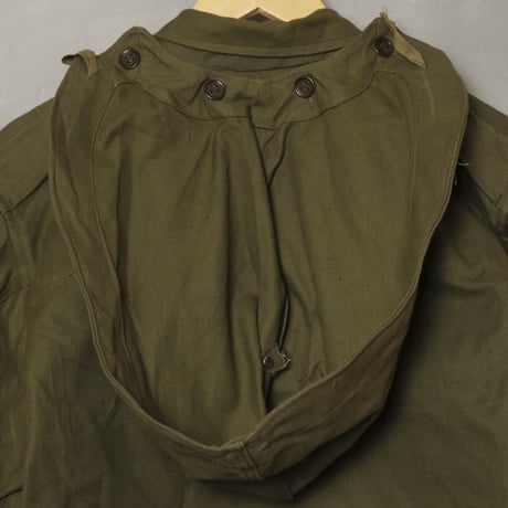 French Army M47 Jacket Size Early  Short With Hood Dead Stock