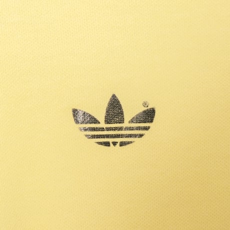 70-80s Vintage adidas Ventex Game Shirt Yellow × Black（Made in France）