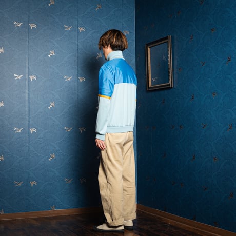 80s Vintage adidas Track Jacket Light Blue × Blue (Made in Finland)