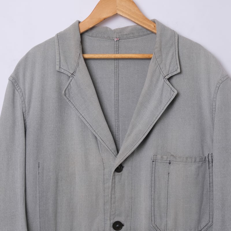 40-50s French Vintage VETRA Black Chambray Atel