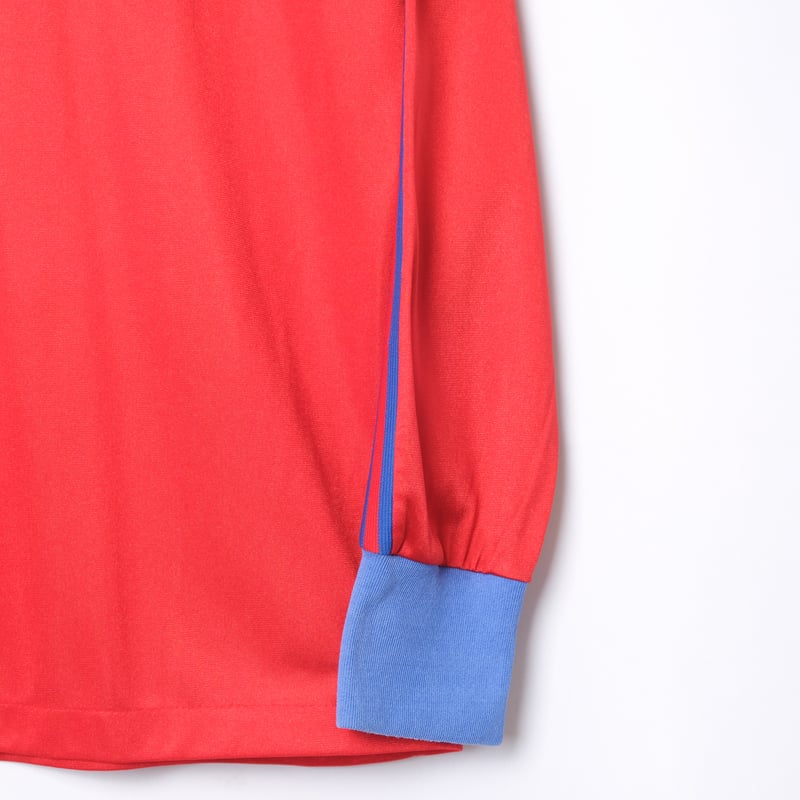 70s Vintage adidas Ventex Game Shirt Red × Blue